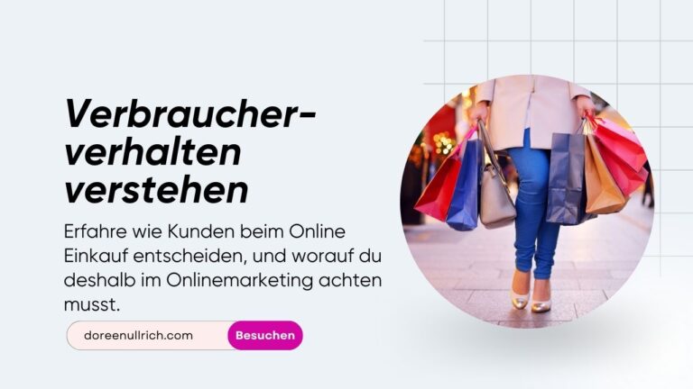 Verbraucherverhalten verstehen Frau mit Shoppingtaschen