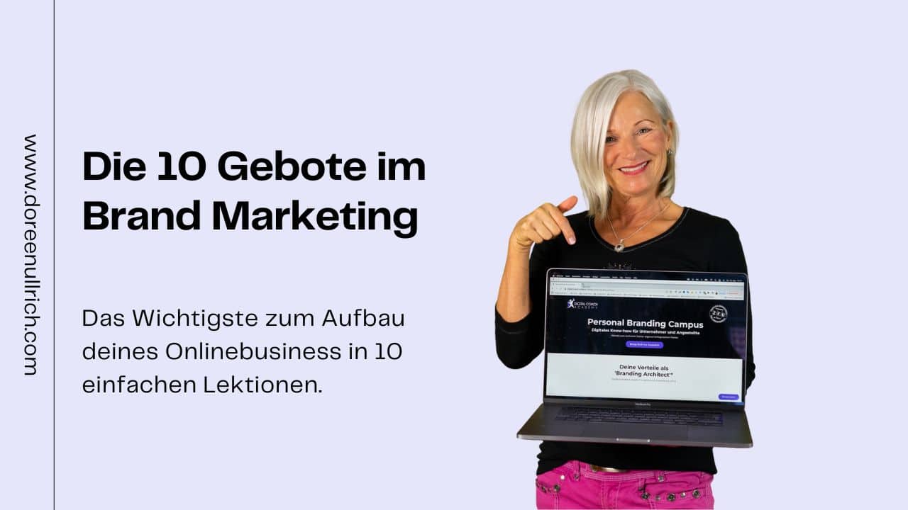 Die 10 Gebote im Brand Marketing Doreen Ullrich