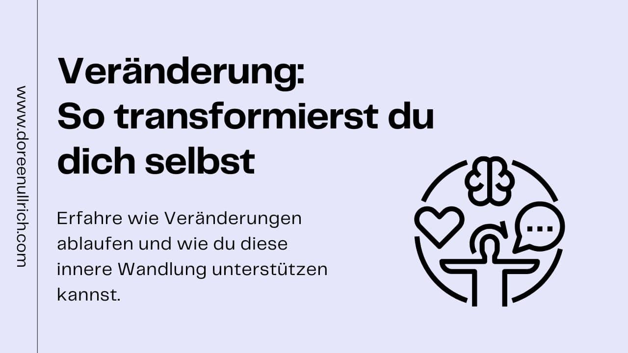 Veränderung so transformierst du dich selbst Doreen Ullrich Brand Marketing