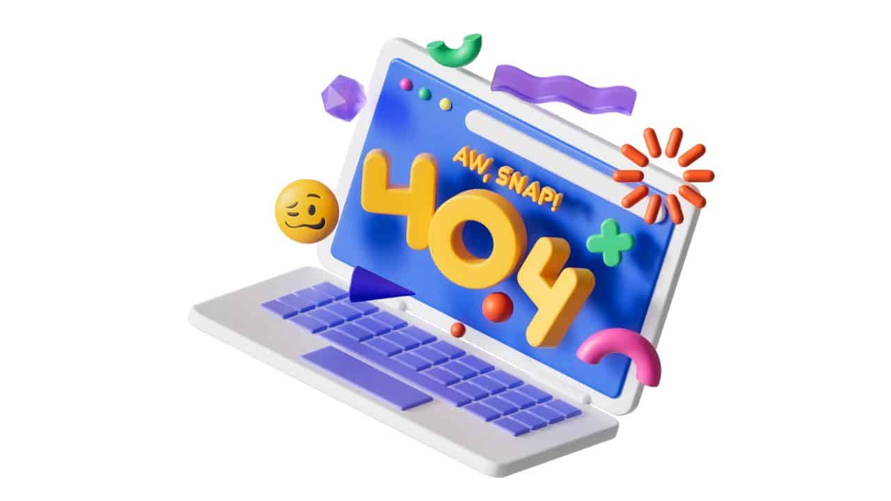 Website Fehler 404 Seite Doreen Ullrich Brand Marketing