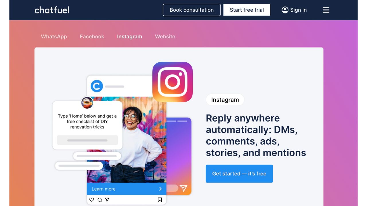 KI im Marketing Plattform Chatfuel