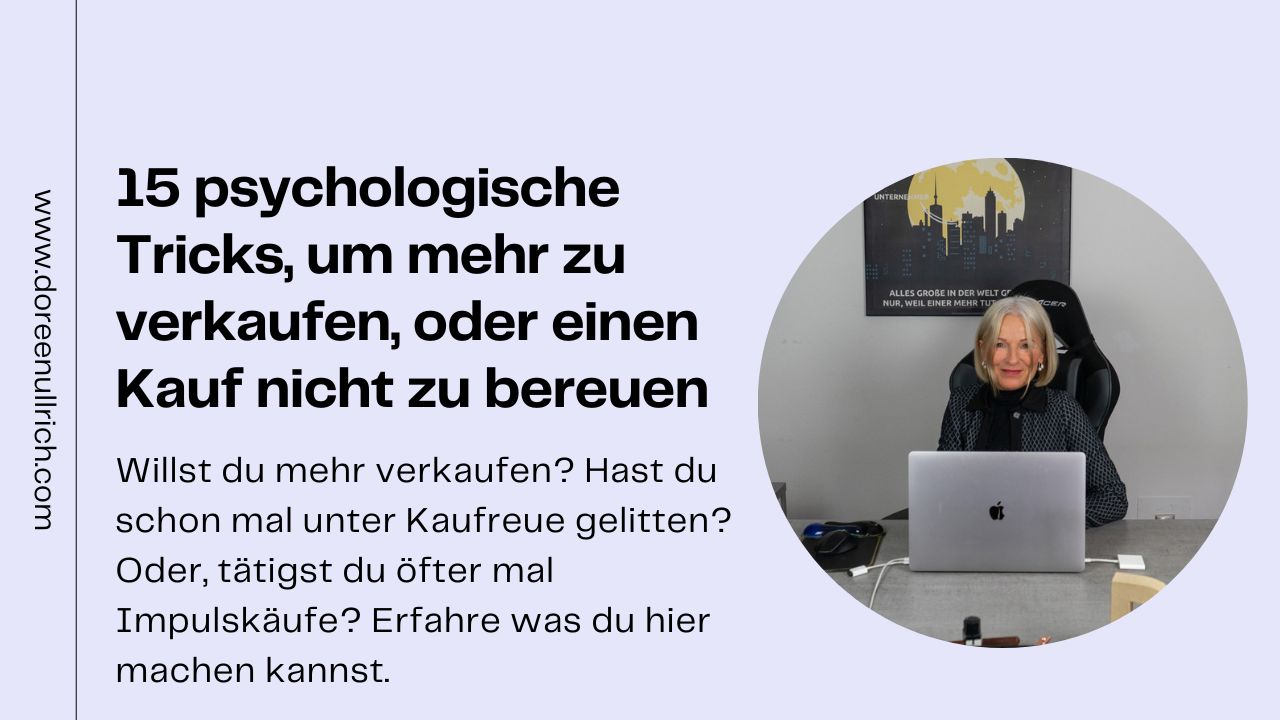 Psychologische Tricks um mehr zu verkaufen