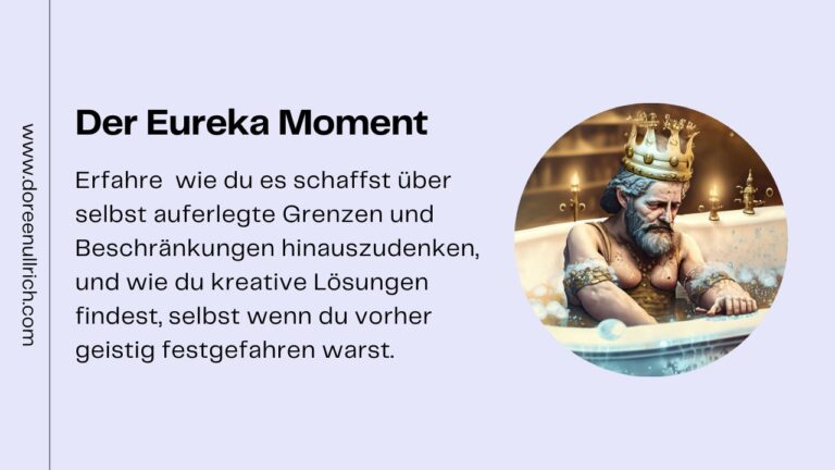 Der Eureka Moment Cover Blog