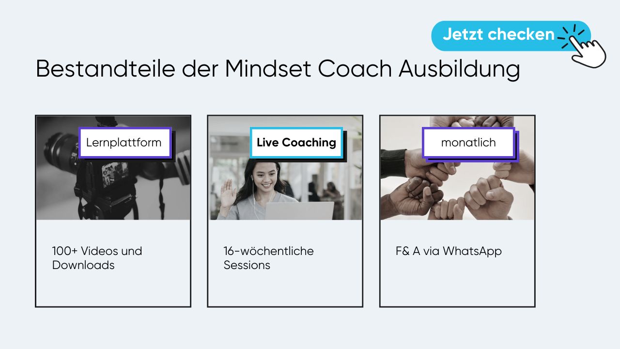 Sprichwörter Bestandteile der Mindset Coach Ausbildung