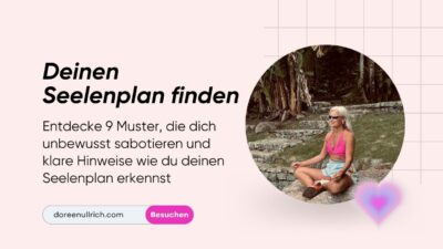 Deinen Seelenplan finden_Coverbild Eine Person meditiert
