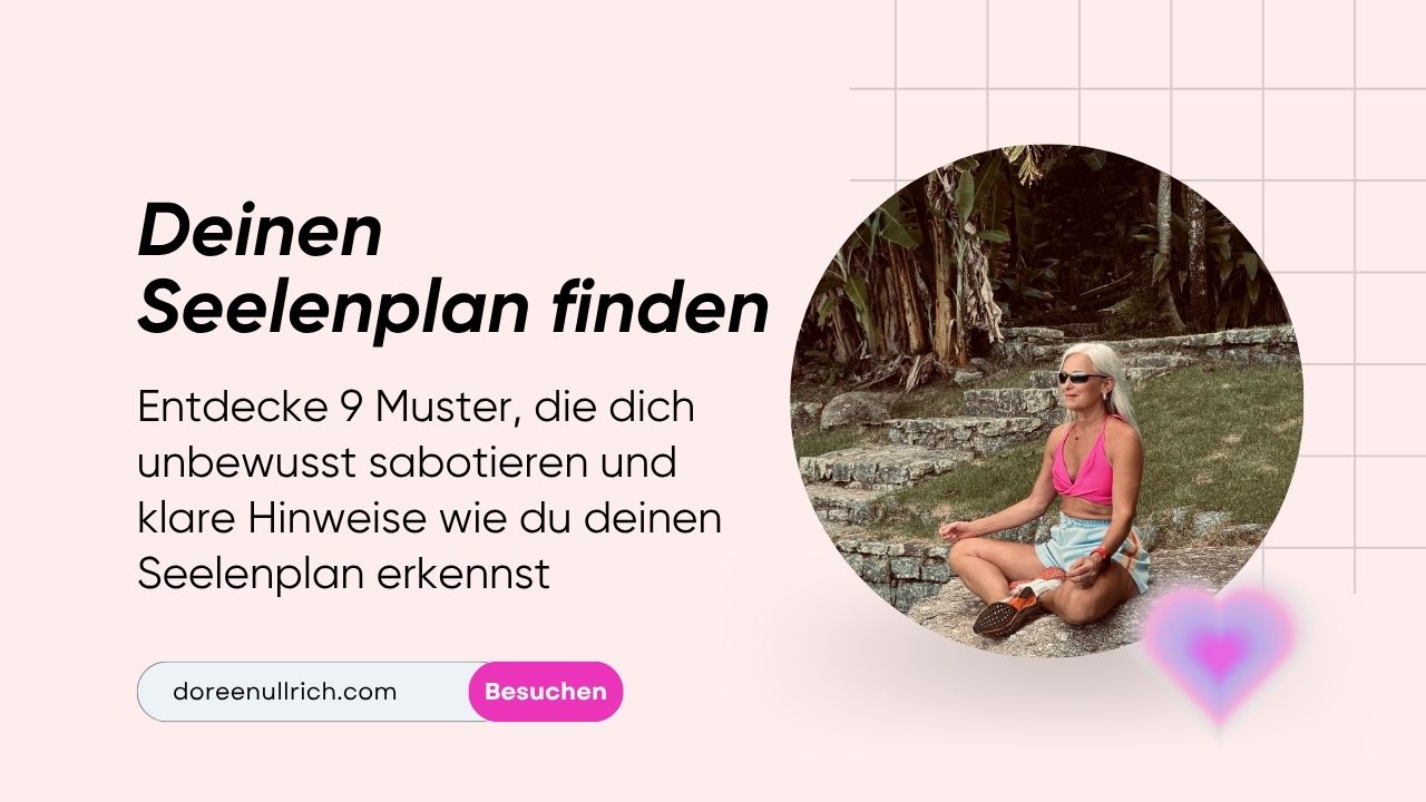 Deinen Seelenplan finden_Coverbild Eine Person meditiert